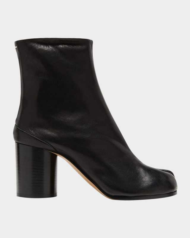 Tabi Leather Ankle Boots